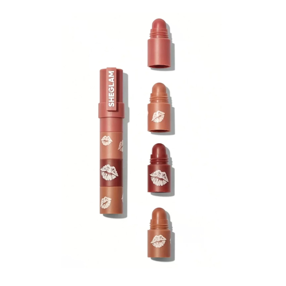 رژ لب جامد ۴طبقه شیگلم SHEGLAM 4-in-1 Lipstick