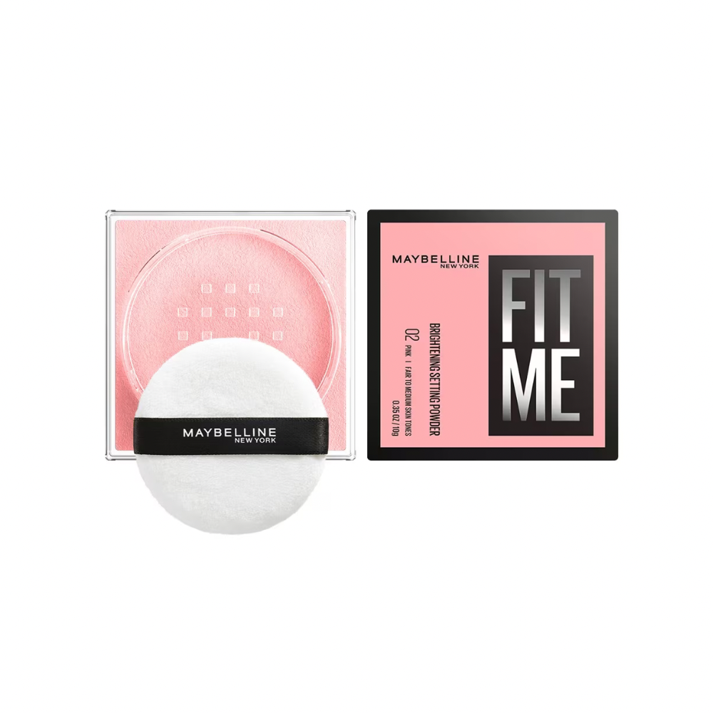 پودر فیکس روشن‌کننده فیت می میبلین Fit Me Brightening Setting Powder